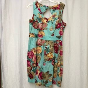 Fun, floral dress for spring